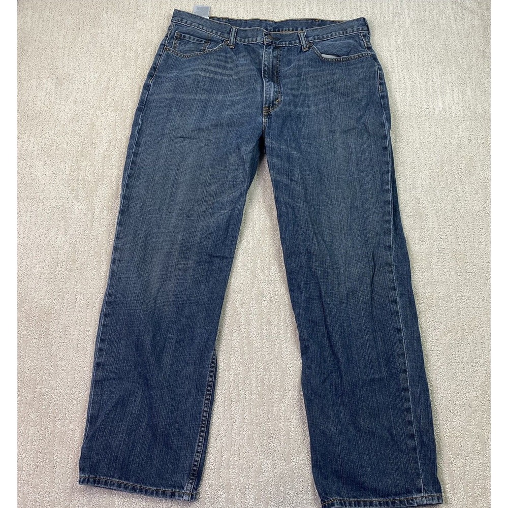 levis 550 jeans mens blue denim size 40x32